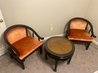 High Grade Solid Wood Tabel & Two Stools Set