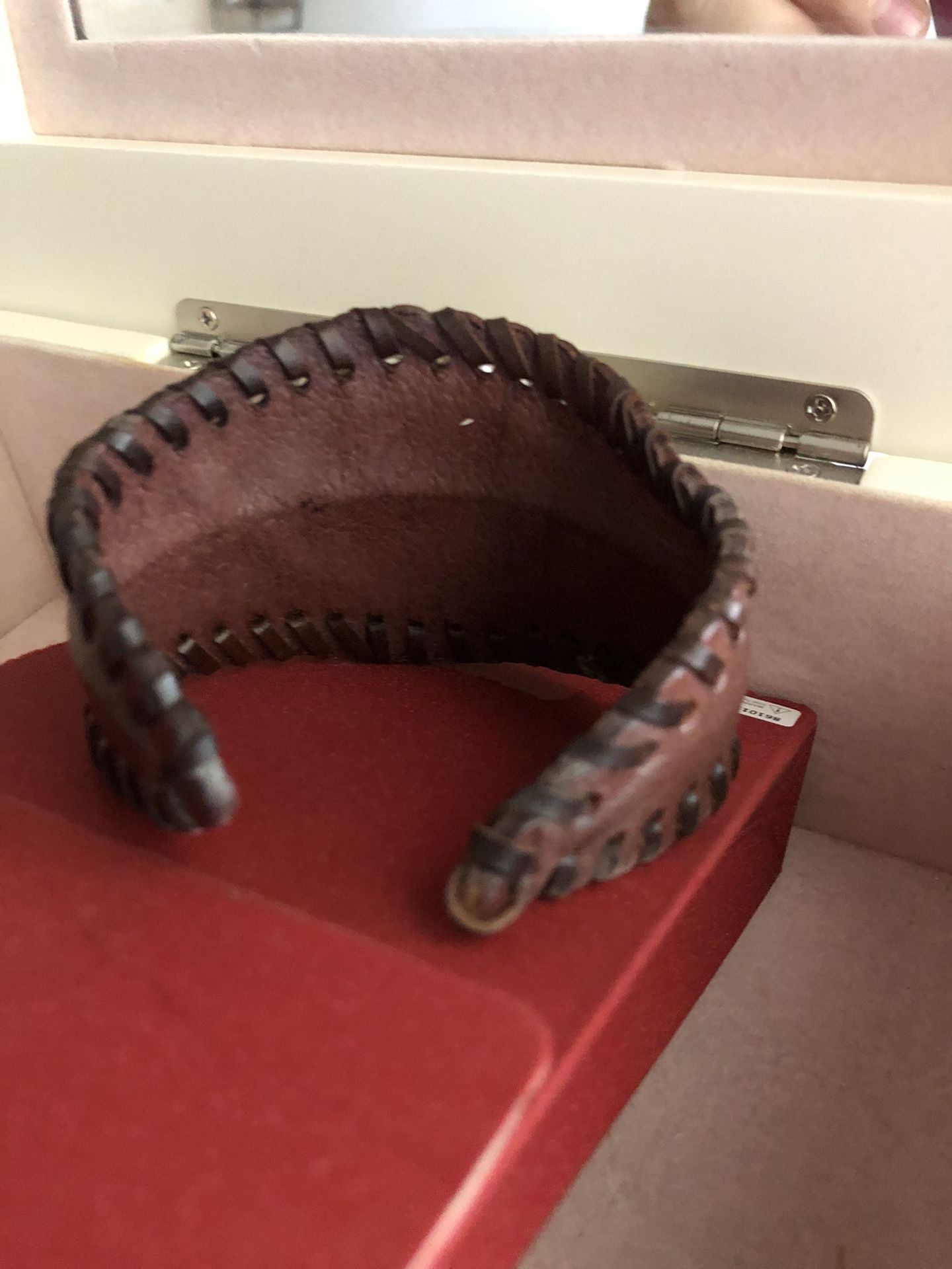 Brown lather Bracelet