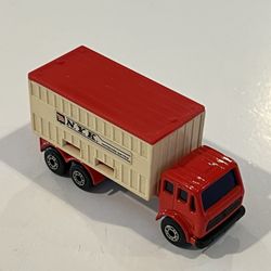 Vintage 1978 Matchbox Superfast N.Y.K. Mercedes Container Truck Loose