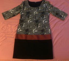 straight-cut dress