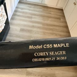 Chandler Pro Issued Wood Baseball Bat 