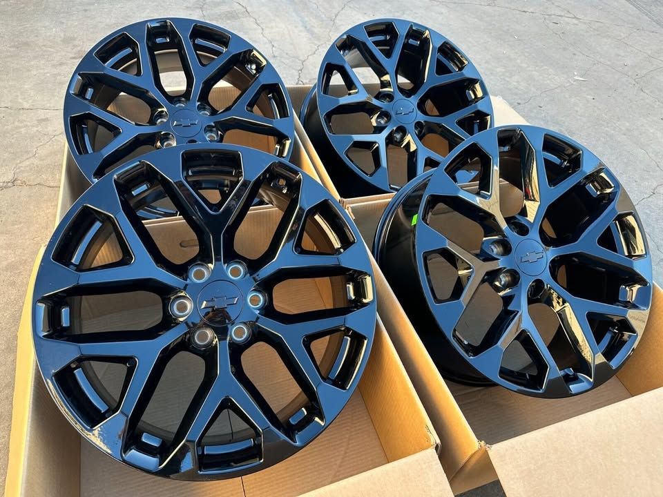 Snowflake replica wheels 22s