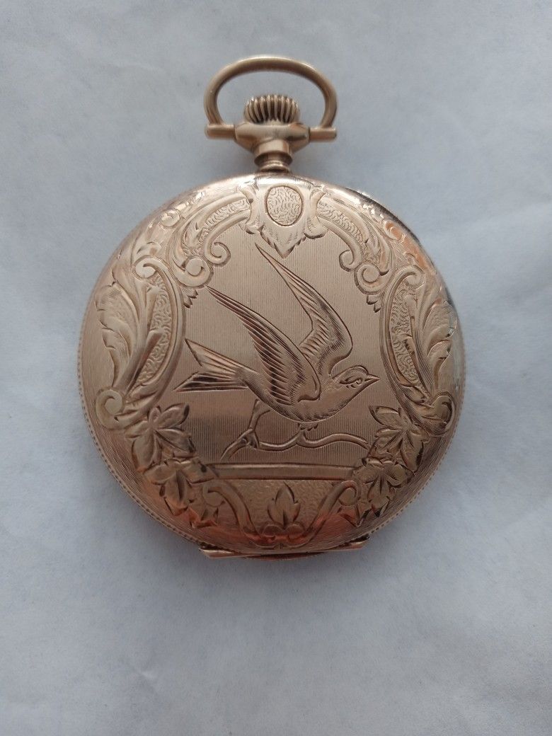 14 Karat Gold Pocket Watch