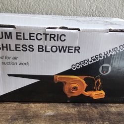 Leaf Blower Cordless for Dewalt Battery: 2-in-1 Portable