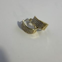 14k Stone Earrings