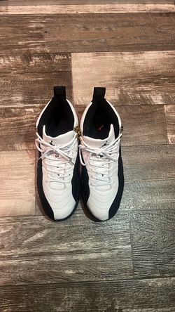 Air Jordan 12 Retro White Black Sneakers