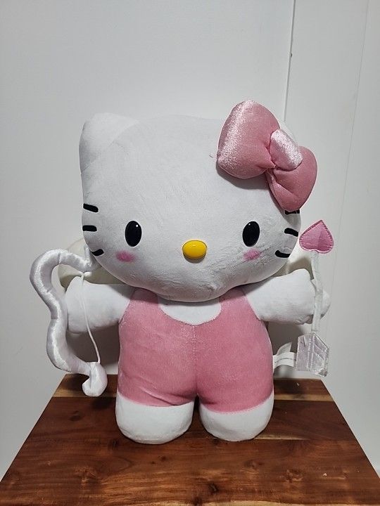 Hello Kitty Sanrio Valentines Day Cupid Greeter 20”