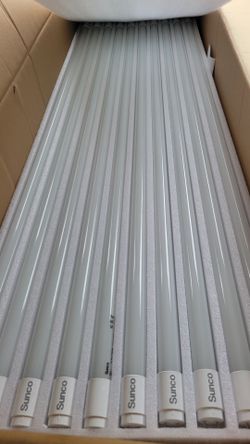 25 Sunco LED Tube Light Bulbs  - Frosted