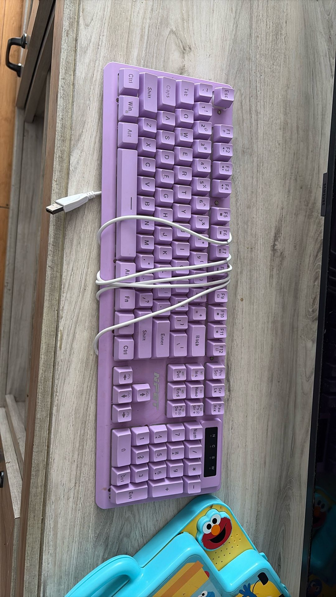 Purple Computer Keyboard