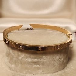 Cartier 18kt Gold & Diamond #16 Love Bracelet.