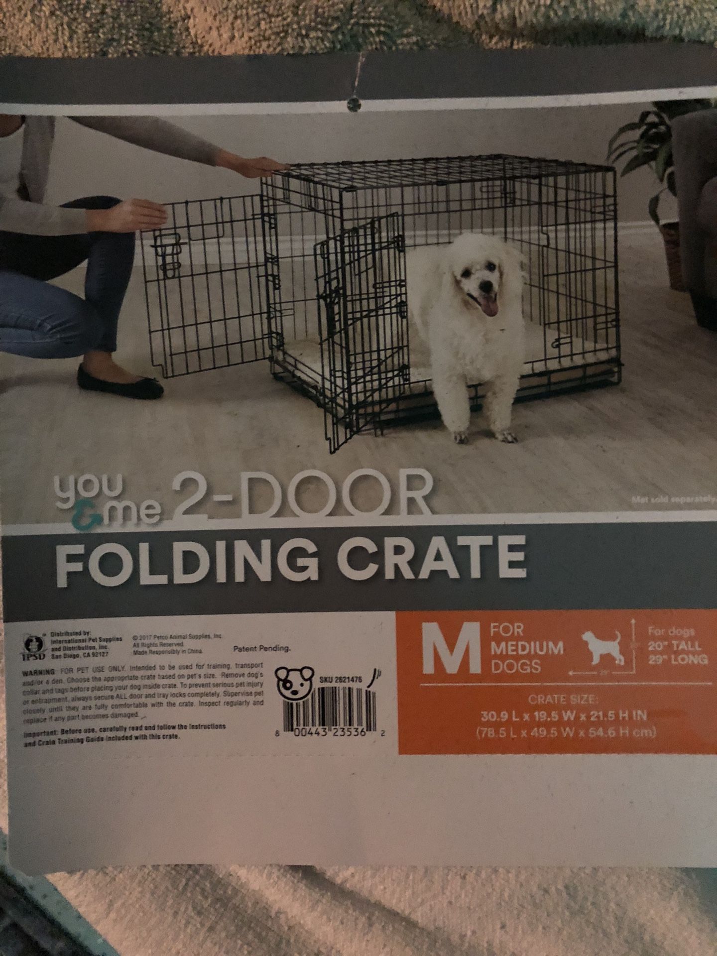 Dog Crate Medium 2 Door