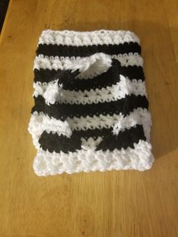 Handmade crochet dog sweater