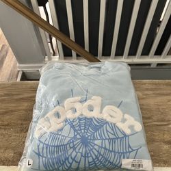 Blue Sp5der Hoodie