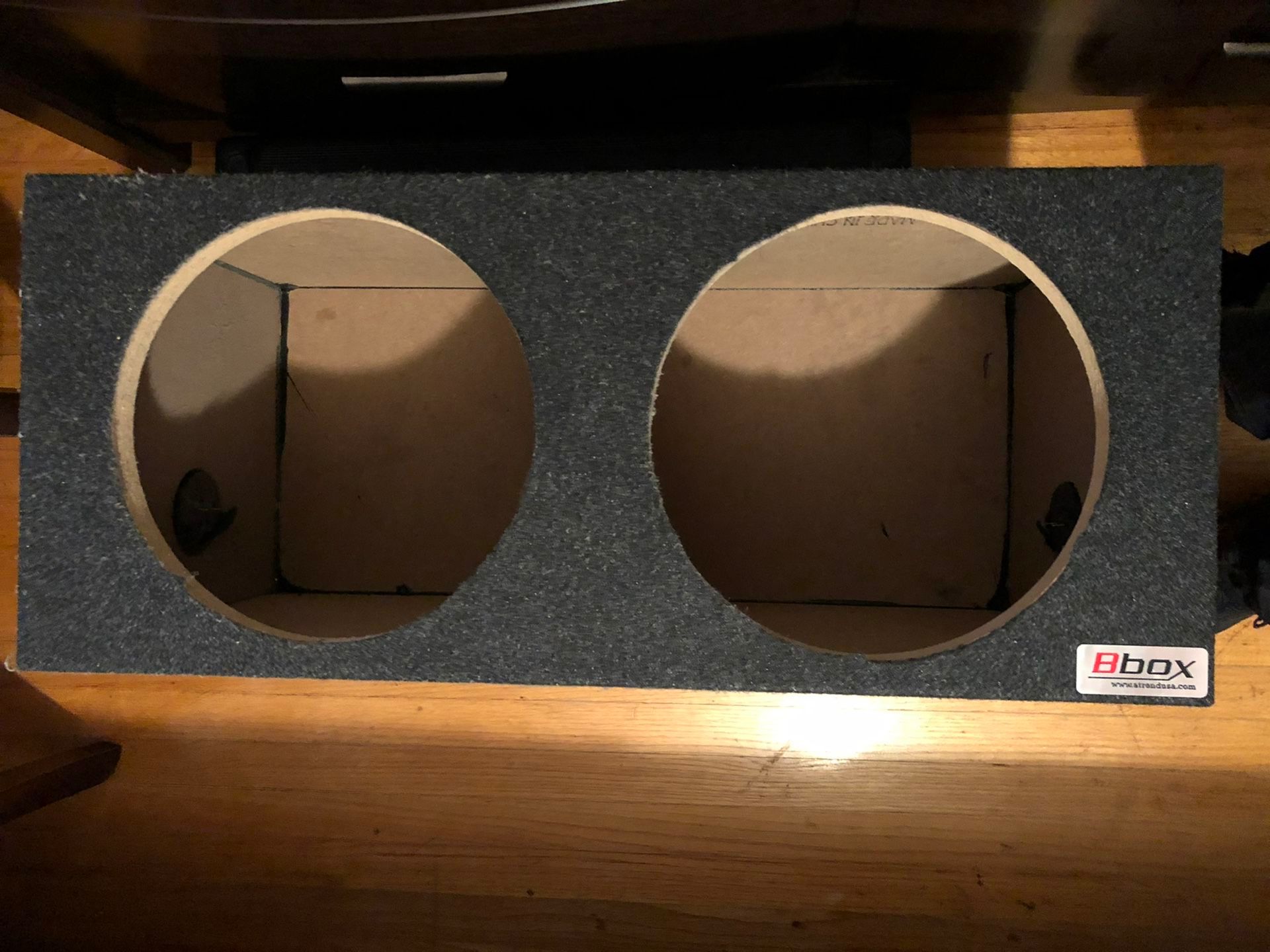 12 inch Speaker Box (new and never used)