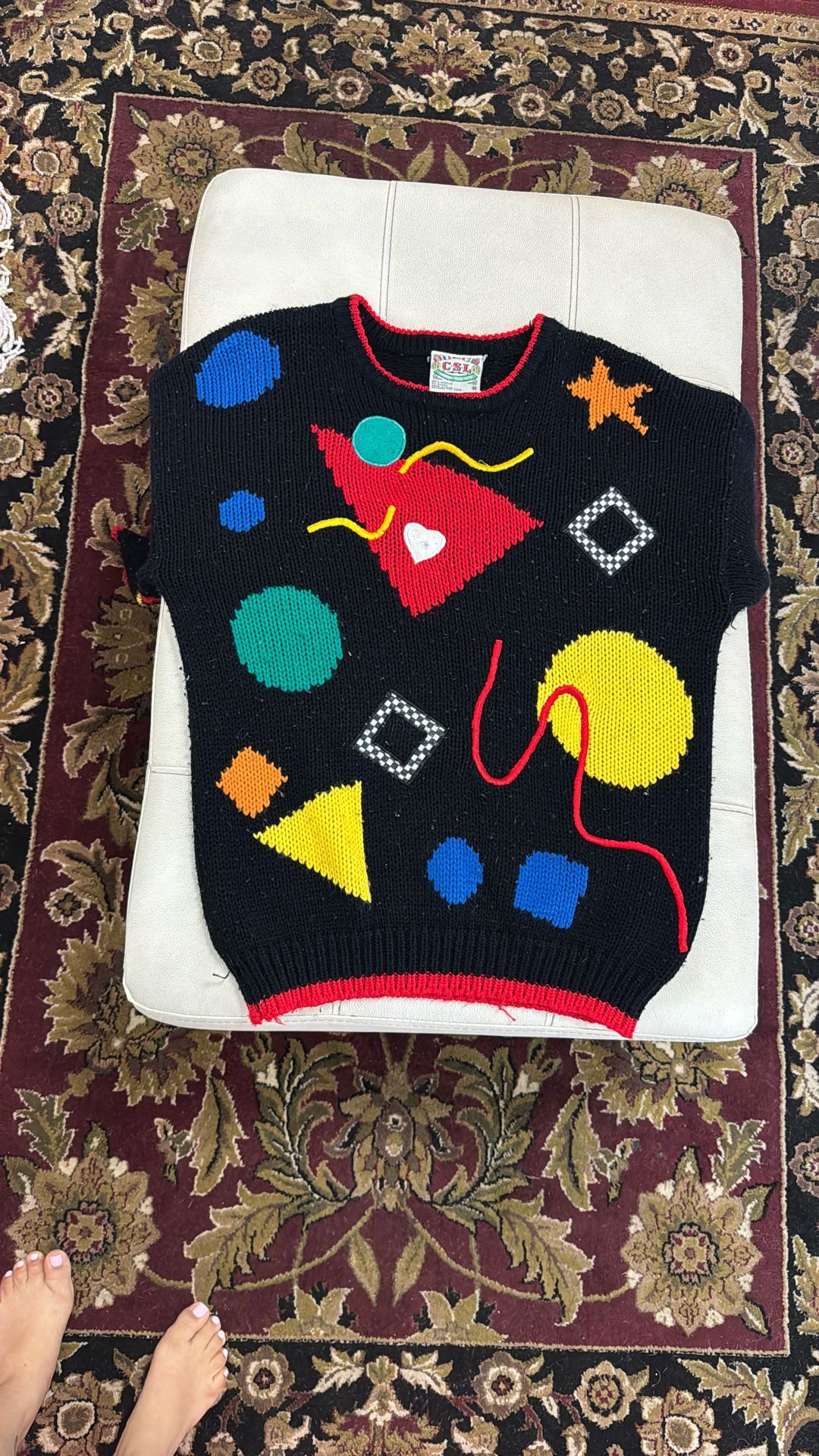 Abstract Sweater 