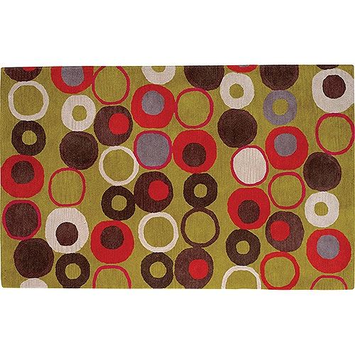 Pier One 100% Wool Rug 5X8 Gorgeous !