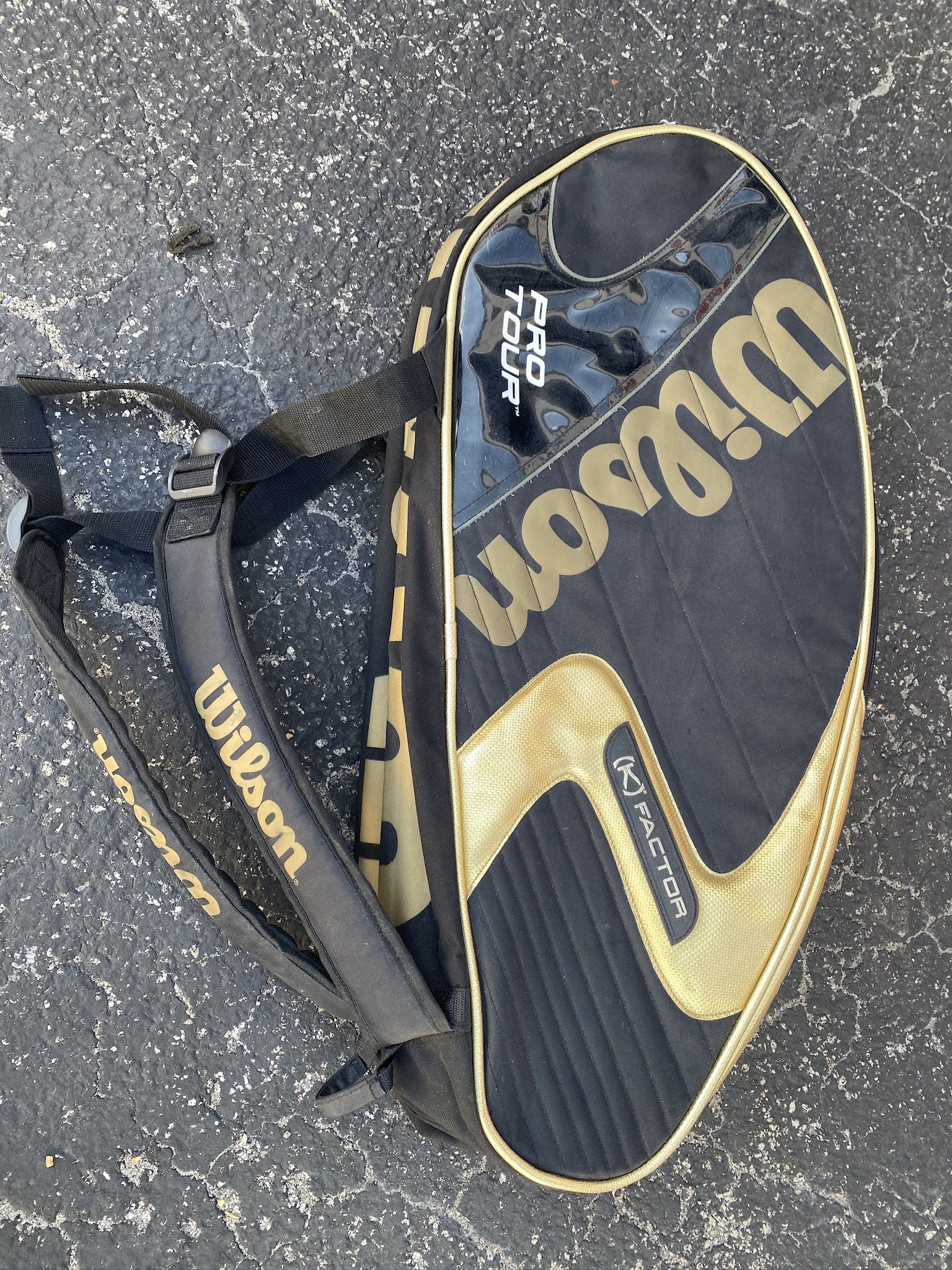 WILSON TENNIS Pro Tour K Factor 6 Rocket Backpack