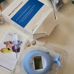 Baby Bath Thermometer Whale