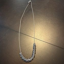 Silver Circles Necklace  