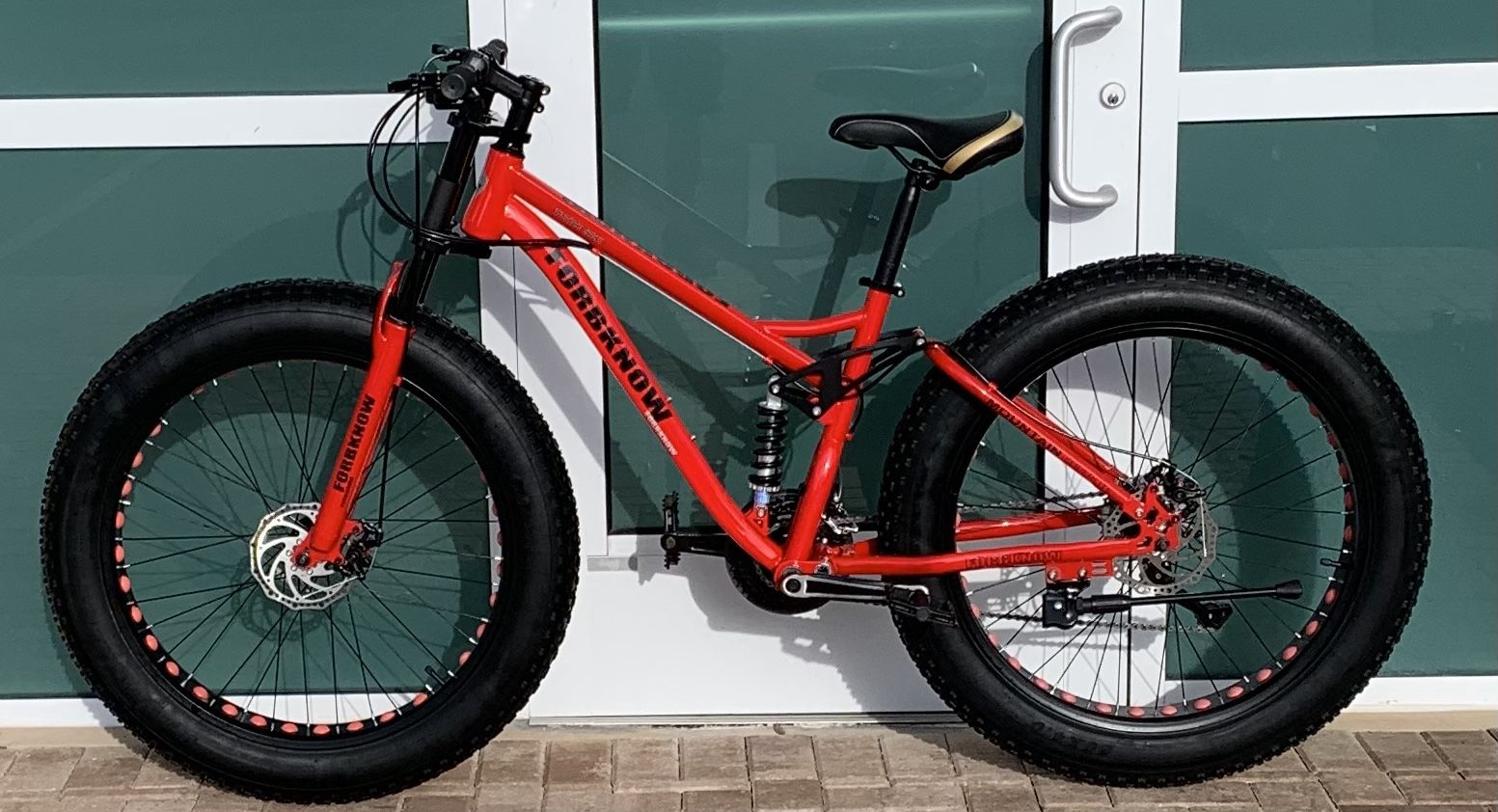 Foreknow FAT TIRE Bike 21 Speed 26X4.0 Mechanical, Disc Breaks 