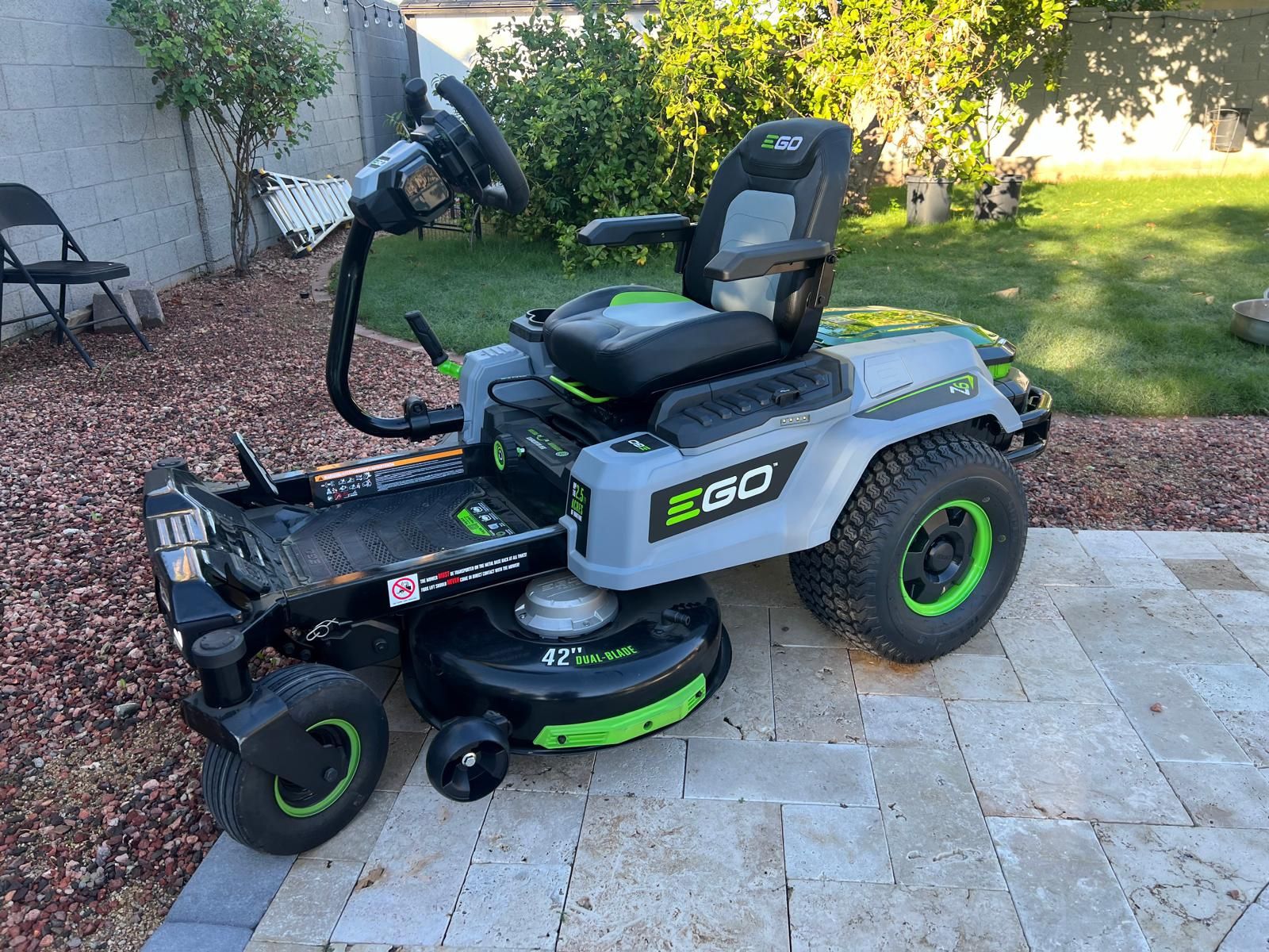 POWER+ Z6 e-Steer 22 HP 42-in 22 -HP Battery Zero-turn riding lawn mower $3,050 BRAND NEW FIRM PRICE
