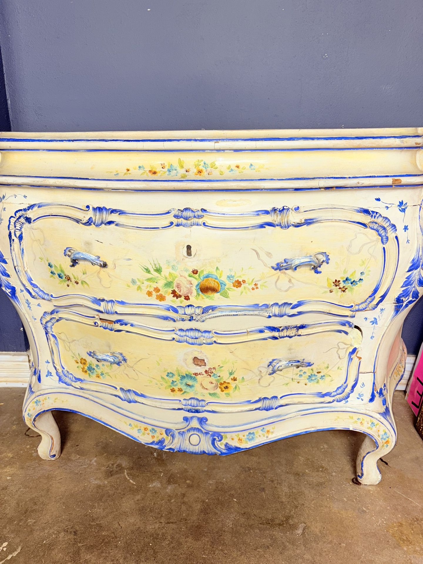 French Antique Dresser Shabby Chic