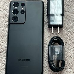 Samsung Galaxy S21 Ultra  , Factory Unlocked,  Excellent Condition Like New 