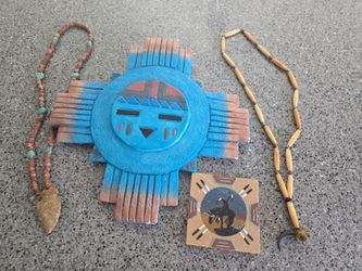 Native American Style Decor and Jewelry Lot