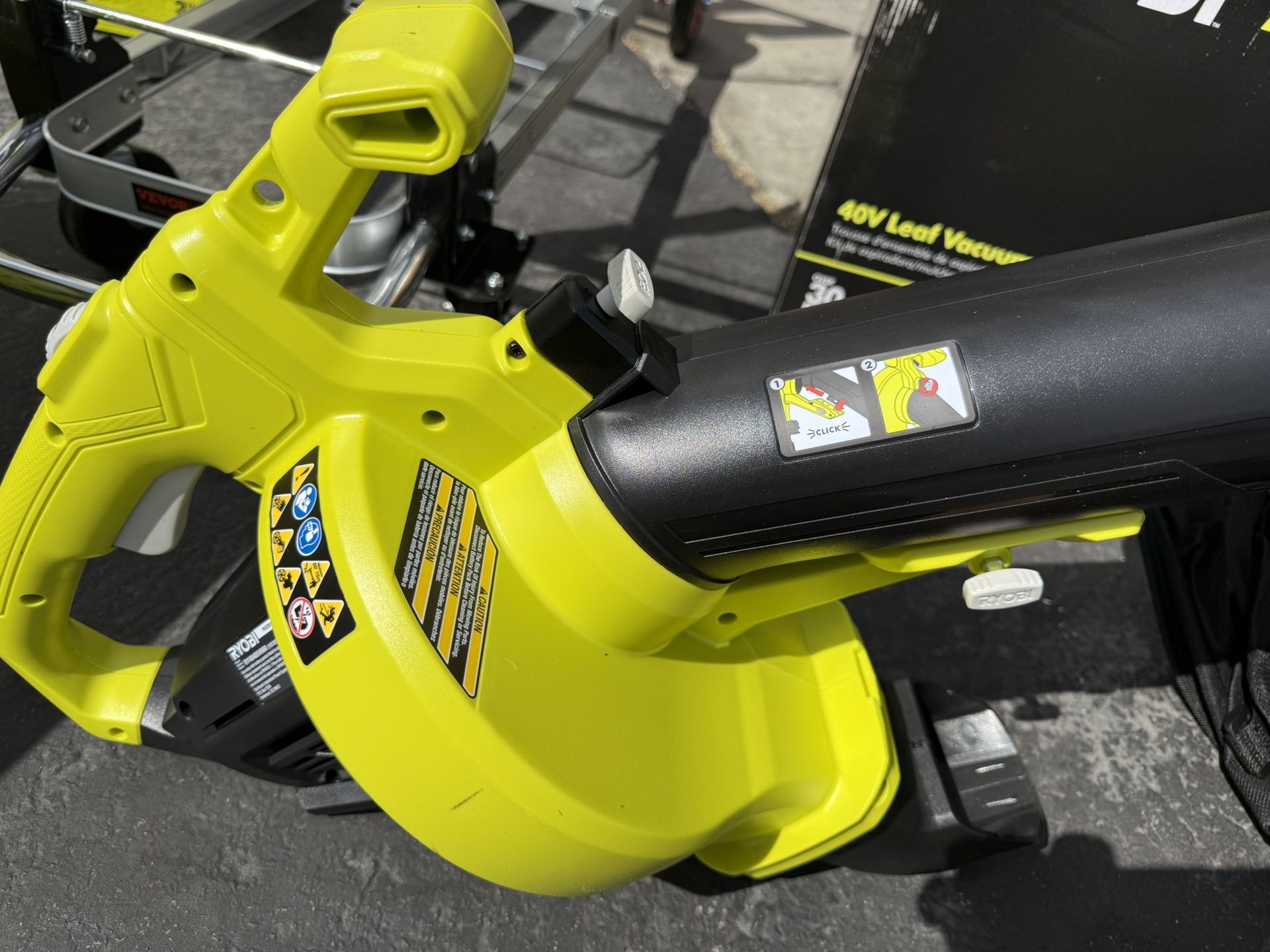 40V Vac Attack Cordless Leaf Vacuum/Mulcher (tool Only), image size:1920x1440