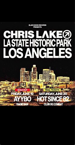 Chris lake Friday 6/19