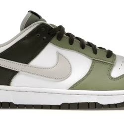 Nike Dunk Low Oil Green Size 12 Men 