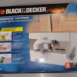 New Spacemaker Electric Can Opener