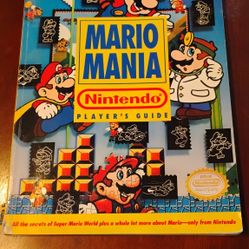 Mario Mania Nintendo Player's Guide 1991