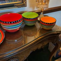 Four Pc Set Ceramic New Never Use We Give You Half Way