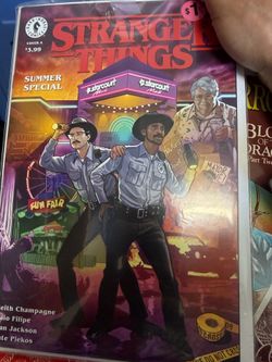 Stranger things comic book