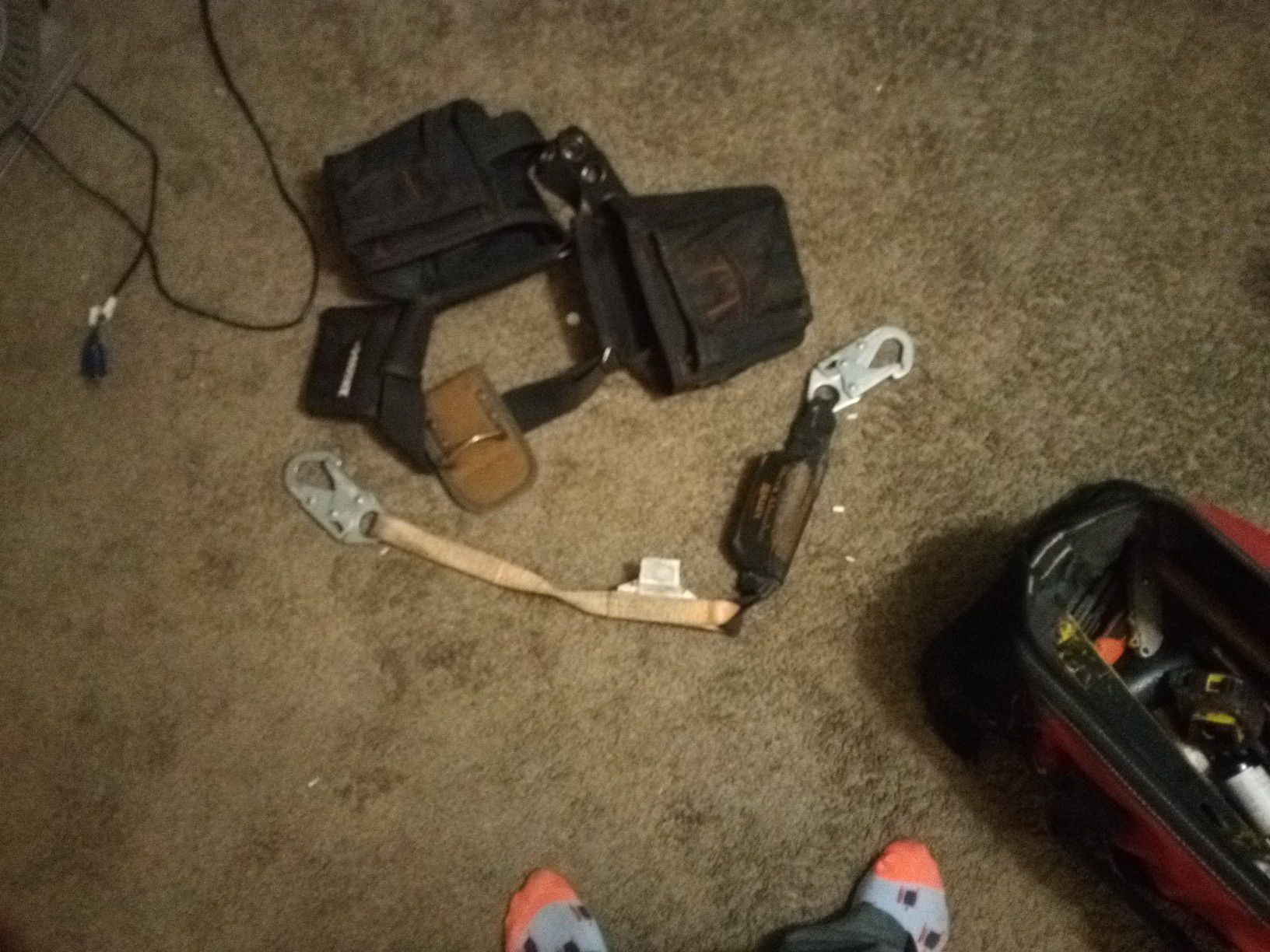 Husky tool belt and strap