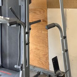 Pull-Up & Dip Station (Power Tower) – Home Gym
