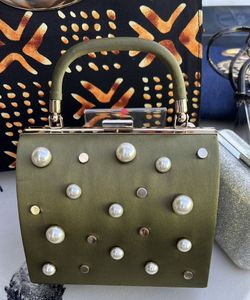 Evening Bag Olive Green