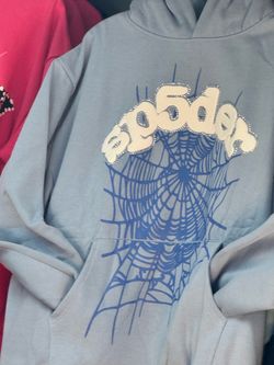 (Blue) Authentic Sp5der hoodie *NEW*