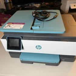 HP OfficeJet Pro 8028e Wireless All-in-One Printer Copy Scan Fax Needs Ink AS IS
