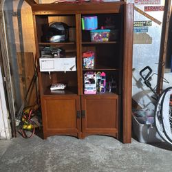 Wood Entertainment Center 