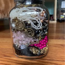 Jar Of Jewelry 