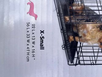 Small dog cage NEW