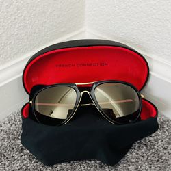 French Connection Sunglasses With Case
