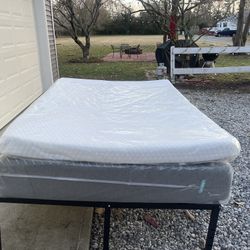 Helix Full Premium Mattress Topper With GlacioTex 