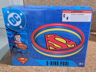 Superman Inflatable Splash Pool NEW
