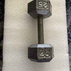 Dumbbell 25 Lb.
