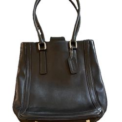 Coach Vintage Black Bonnie Legacy Bag #9422