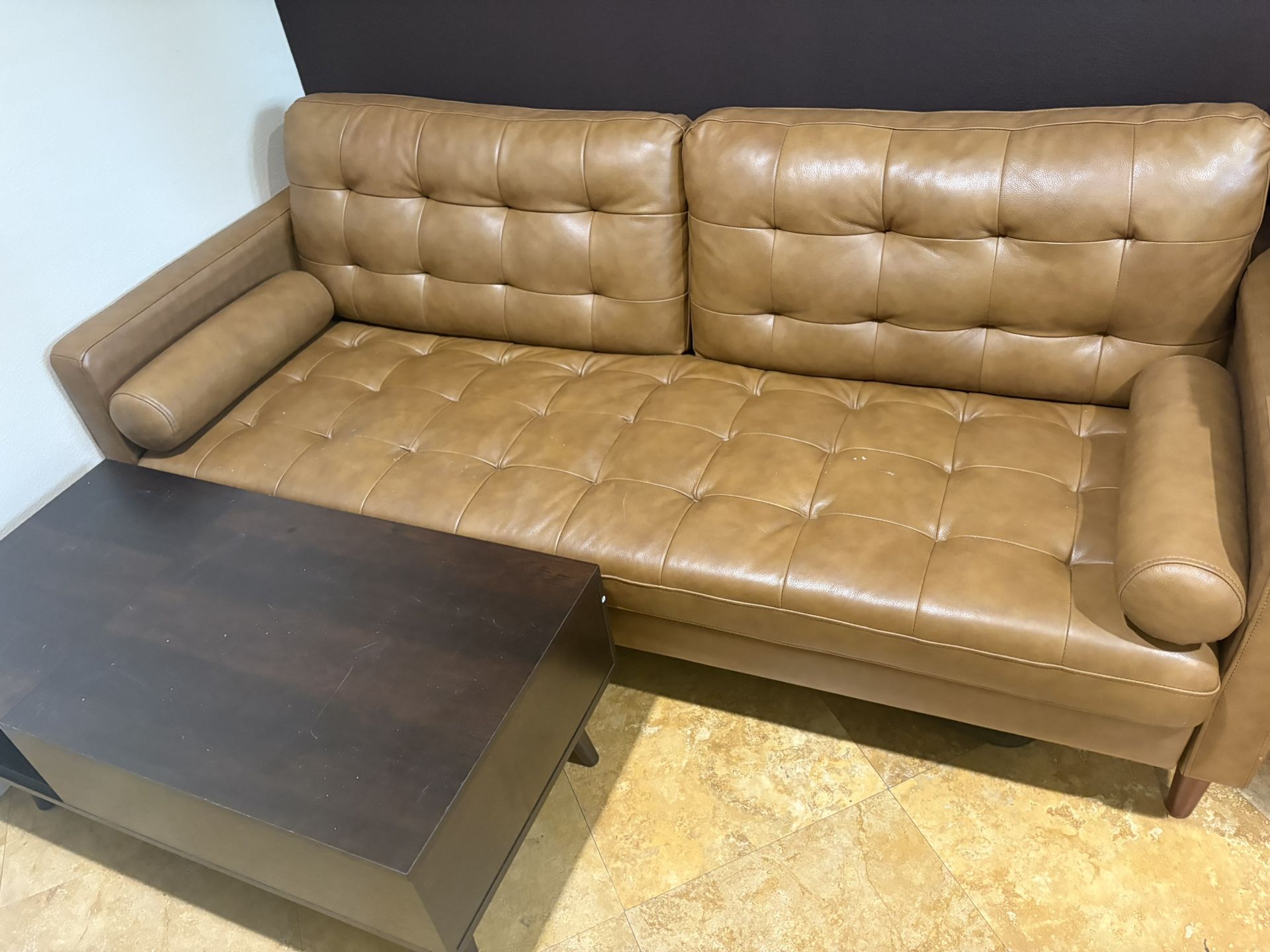 Awesome Leather Couch !