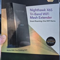 !!BRAND NEW !! NETGEAR Nighthawk X6S Tri-Band WiFi Mesh Extender AC3000 EX8000